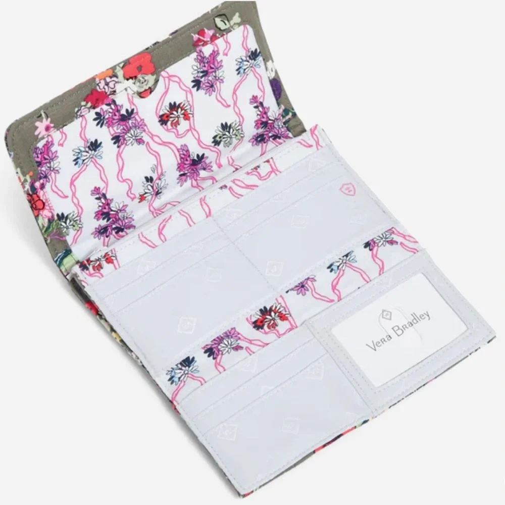 Vera Bradley RFID Trifold Clutch Wallet - Picture 3 of 8